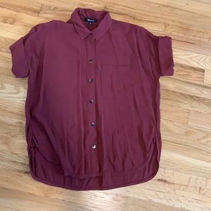 Madewell ‘Central Shirt’, size XS